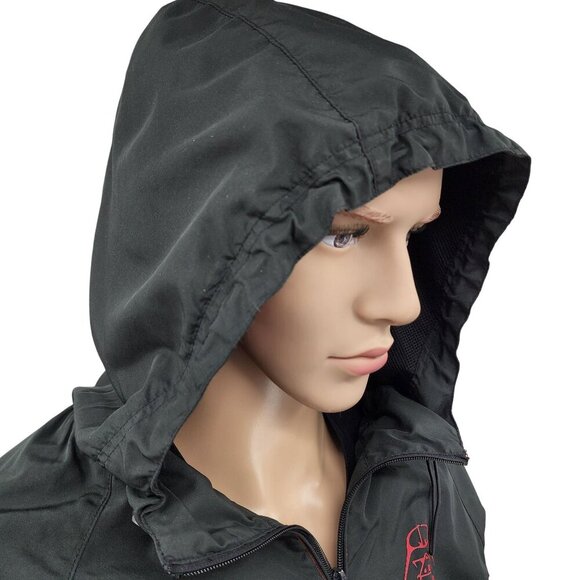 Disney Parks Star Wars Darth Vader Hooded Windbreaker Mens Small - Picture 5 of 10